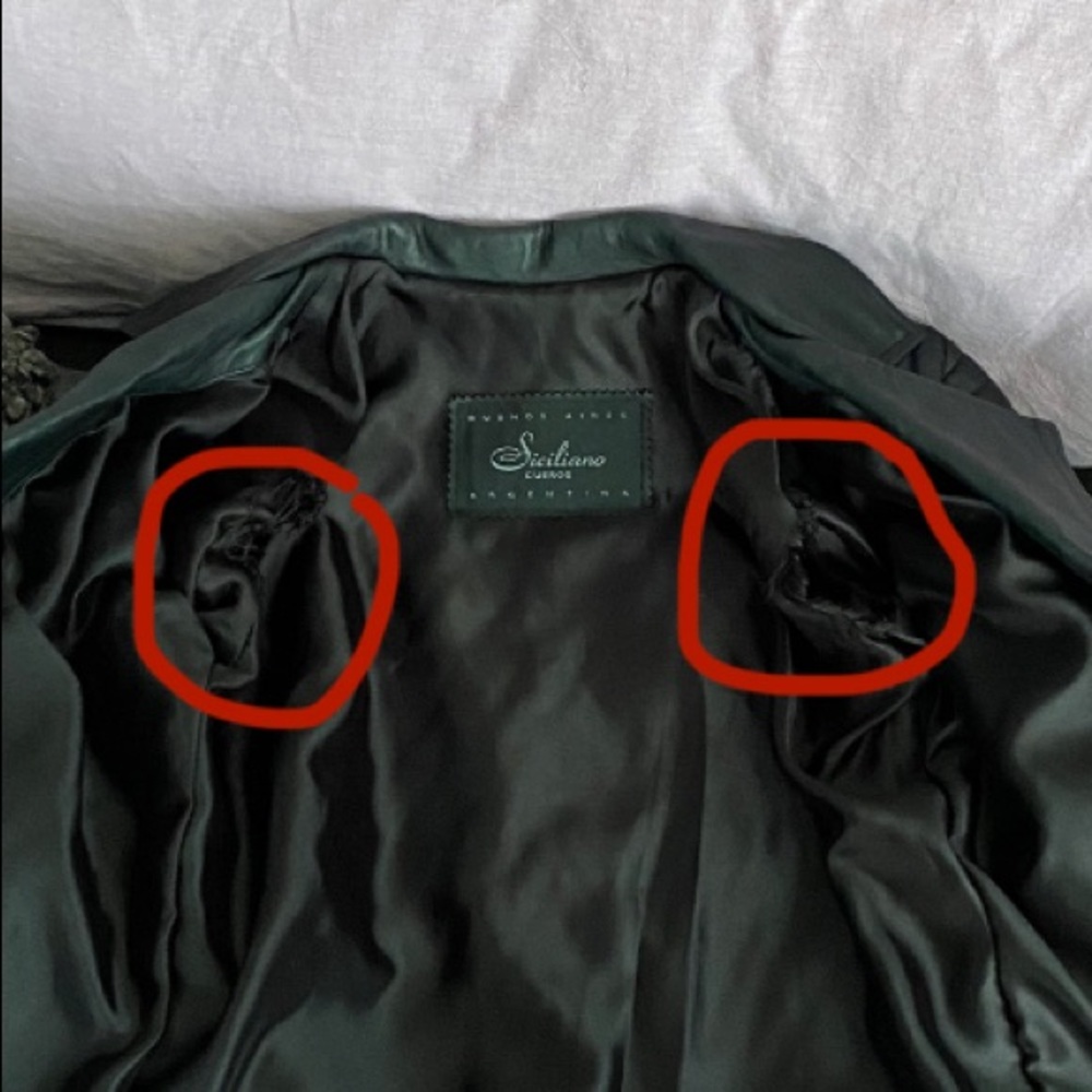 Leather Biker Jacket - Picture 4 of 6